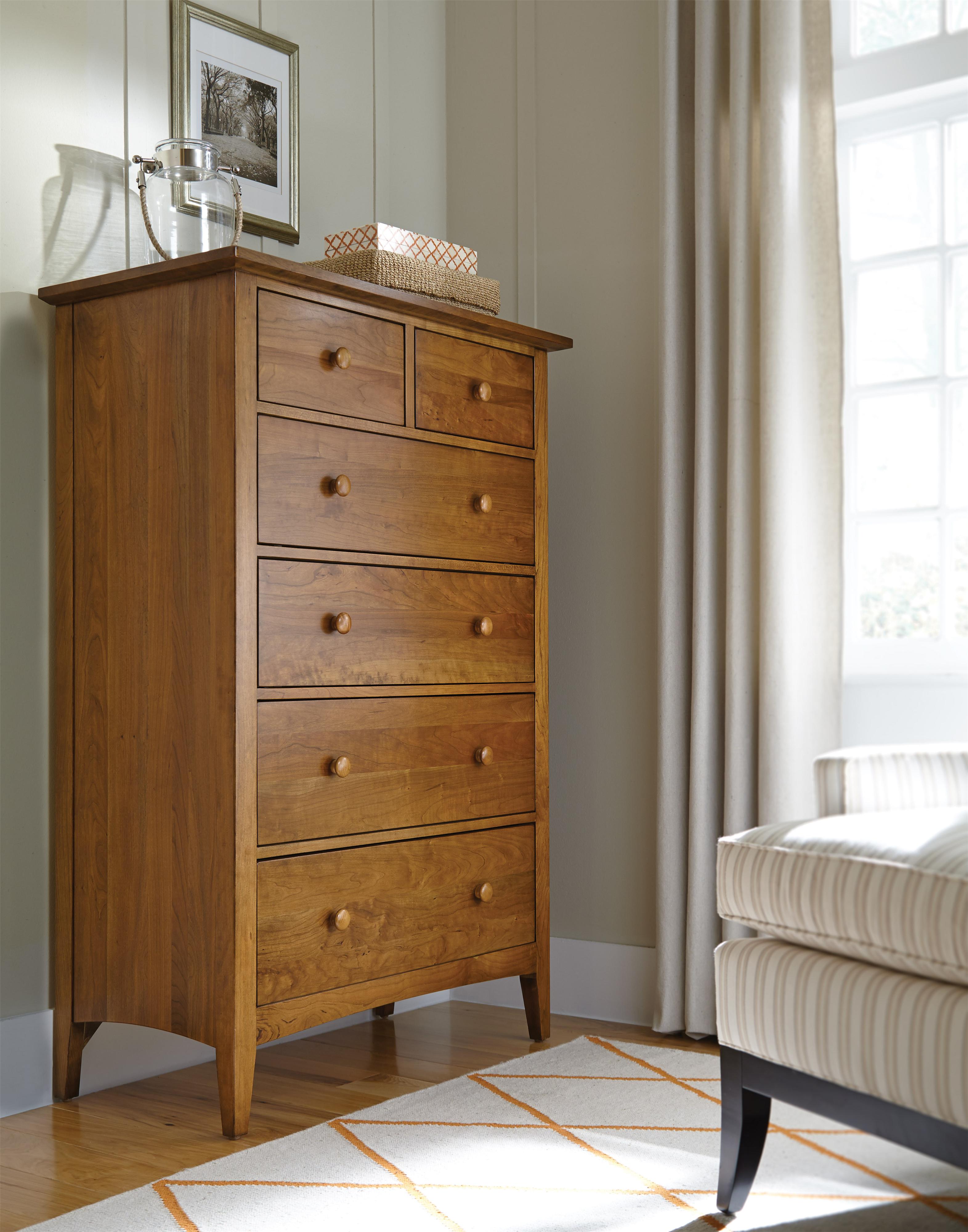 Kincaid Furniture Gatherings Hancock Chest with 6 Drawers Johnny